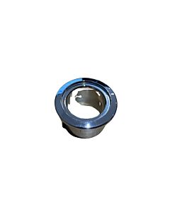 Ring voor volvo 240 260  cilinderslot chrome  Afmetingen 21 - 26 mm. hoogte 19 mm. 