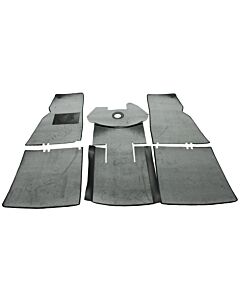 Mattenset PV444 grijs pasvorm (bedekt gehele vloer)