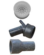 Vlamdover nippel 240 242 244 245 740 -1988 B200E+B230E SET kunststof