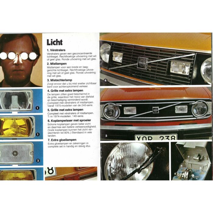 Libretto di accessori Volvo serie 240/260