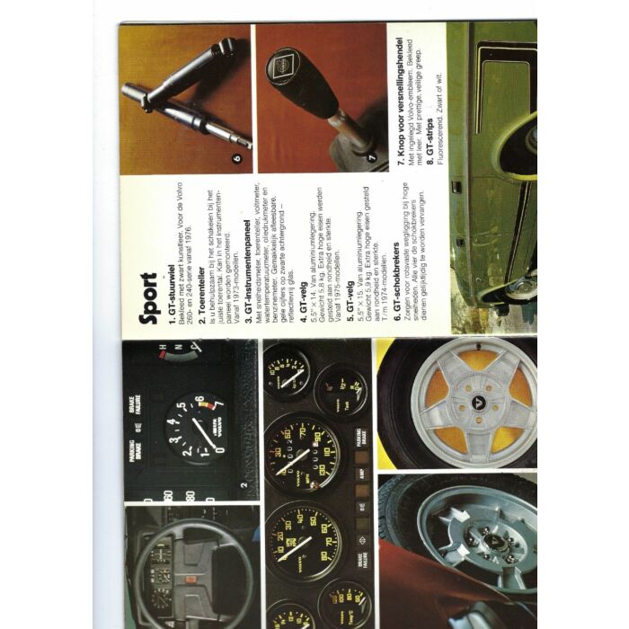 Libretto di accessori Volvo serie 240/260