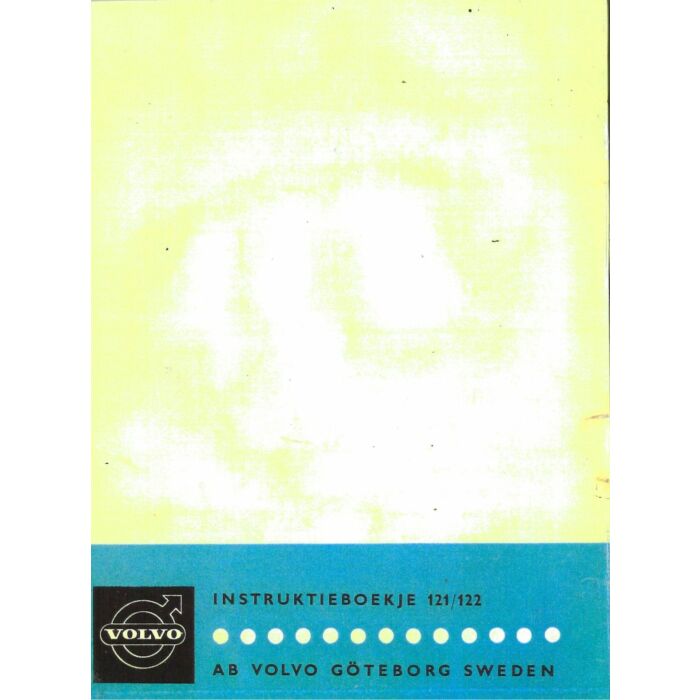 Manuale di istruzioni Volvo 121/122