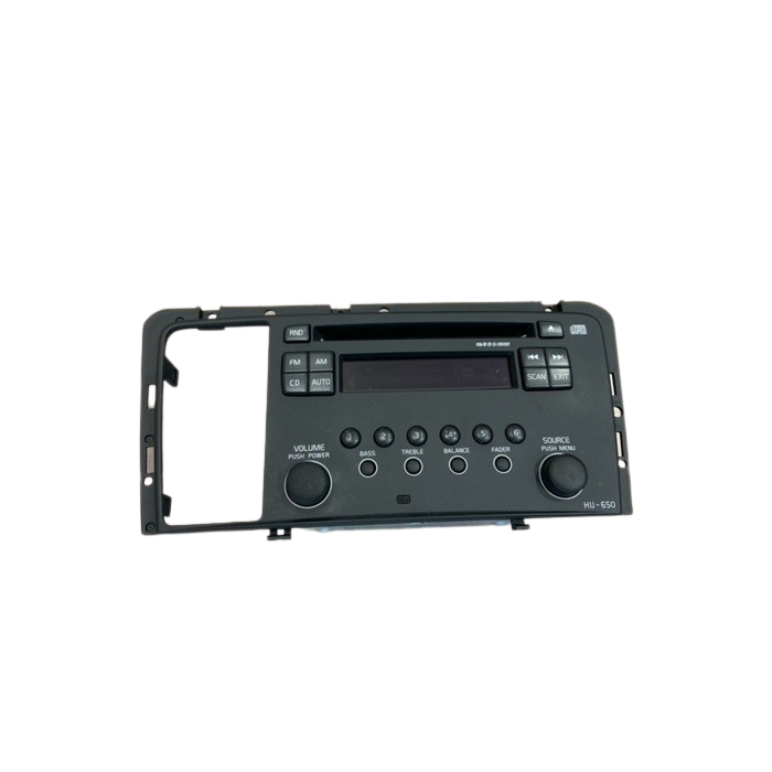 Nome del Prodotto: "AudioMaster Volvo - Lettore CD e Radio Stereo per V70 XC70 S60"

Descrizione Breve: "Goditi un suono superiore con AudioMaster Volvo, il tuo compagno di viaggio ideale."