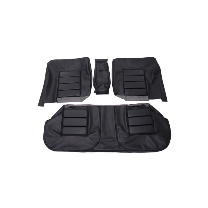 Bekleding 164 ch-22322 +140GL achterbank set  zwart 1967-1970