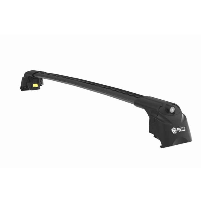 Portapacchi nero Volvo per barra del tetto/barra del tetto Volvo V60 Cross Country 2019+ 6 max 75kg barra del tetto forma ala per poco rumore del vento, numero di parte Volvo DAK1003B2