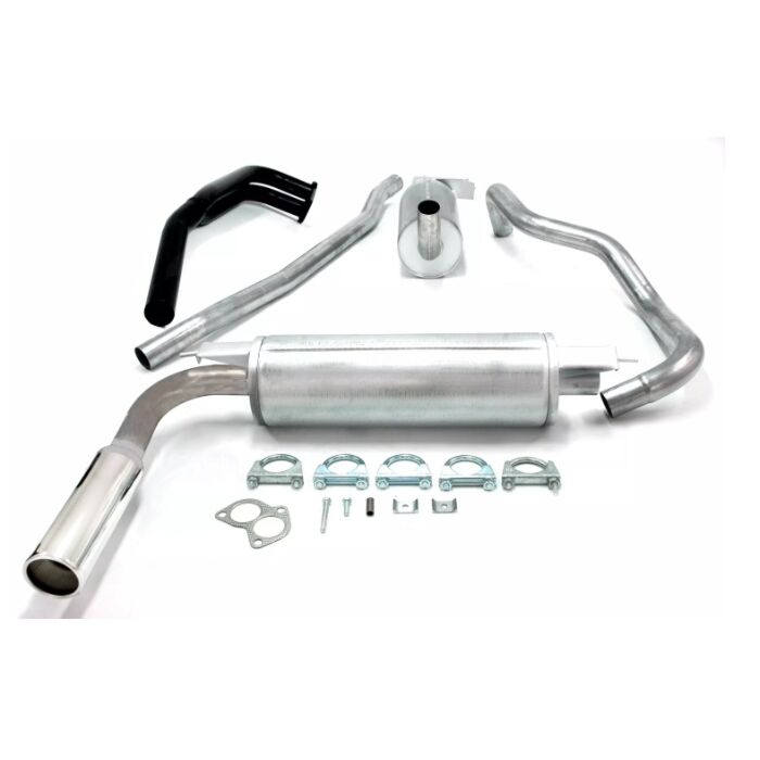 Uitlaatset 140 carburateur+injectie 1974- Sport Simons complete set incl montageset 240 B20