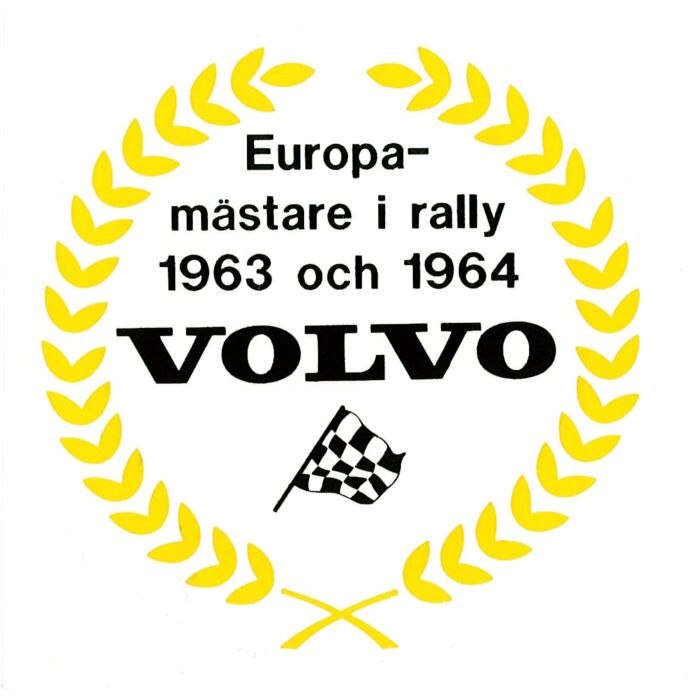 Sticker Zweedse vlag 52 x 80 MM