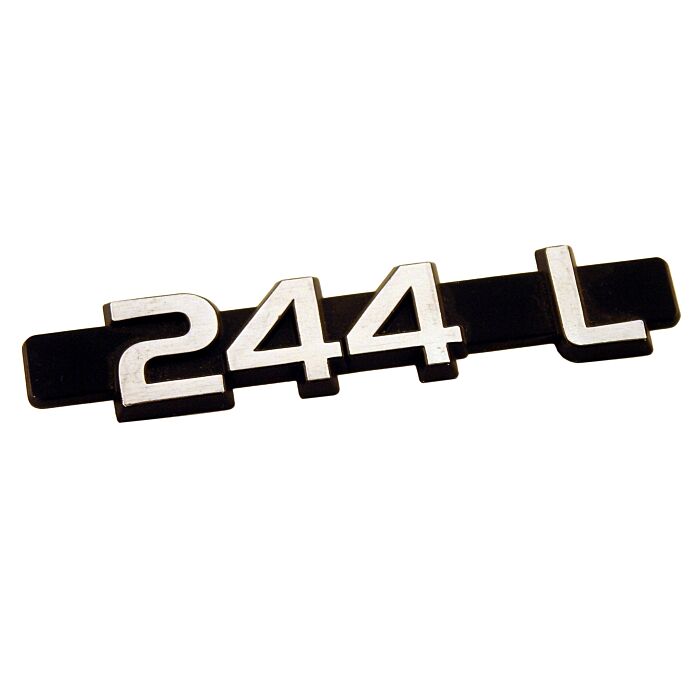 Volvo Embleem inch244Linch koffer Volvo onderdeel nr 1202176