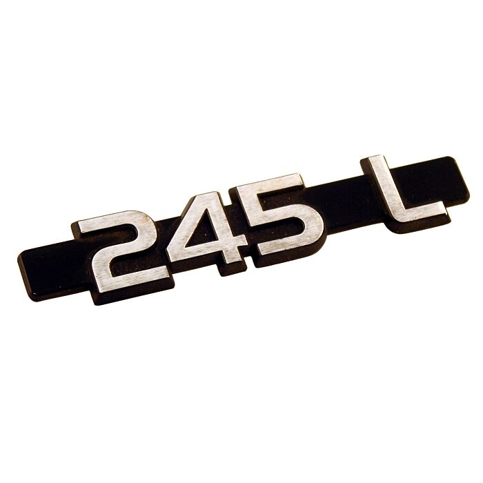 Embleem inch245Linch achterklep