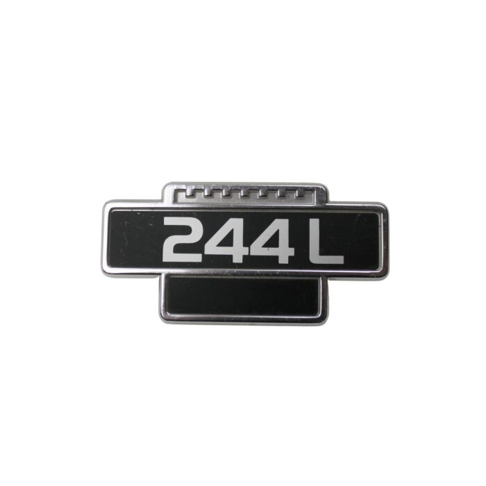 Volvo Embleem inch244Linch voorscherm Volvo onderdeel nr 1202411