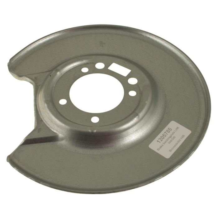 Volvo Remankerplaat 240+260 achter Links (1205785) 240 260 Verzinkt Volvo 240 260 262 Volvo onderdeel nr 1205785