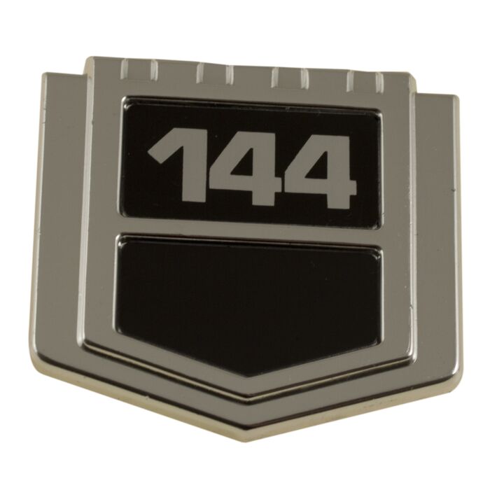 Embleem inch144inch 1973-1974 voorscherm niet meer leverbaar