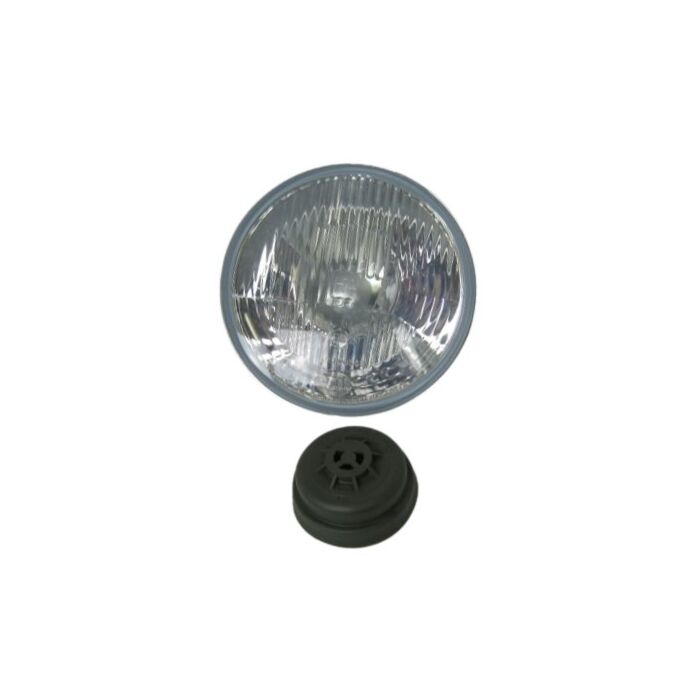 Koplamp H4 PV555+Duett +P1800+Amazon+140  (plat glas) 7 inch 178mm    HELLA