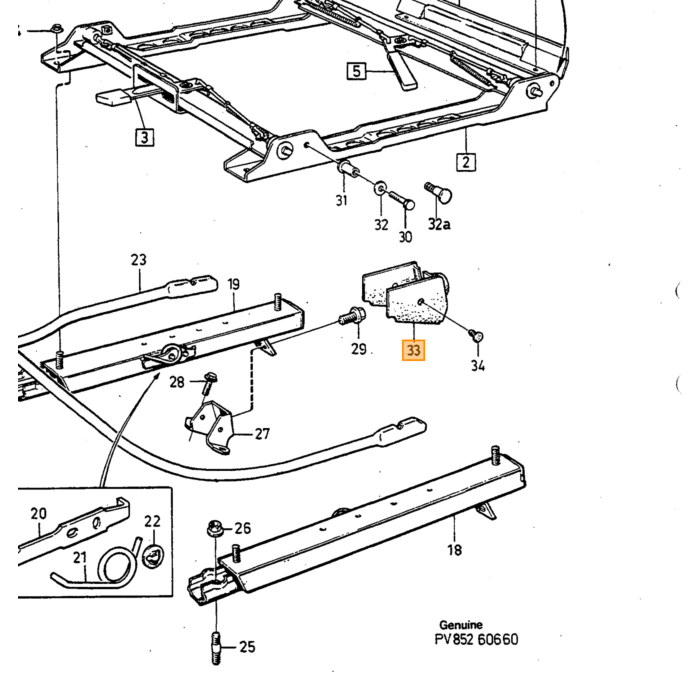 Volvo Afdek Zwart Volvo typeVolvo 164 : ChassisnrVolvo 240 260 262 Volvo onderdeel nr 1224406
