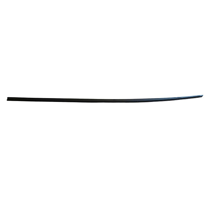 Sierlijst 240+260 voor scherm links RVS+zwart 30mm breed 1981+ 