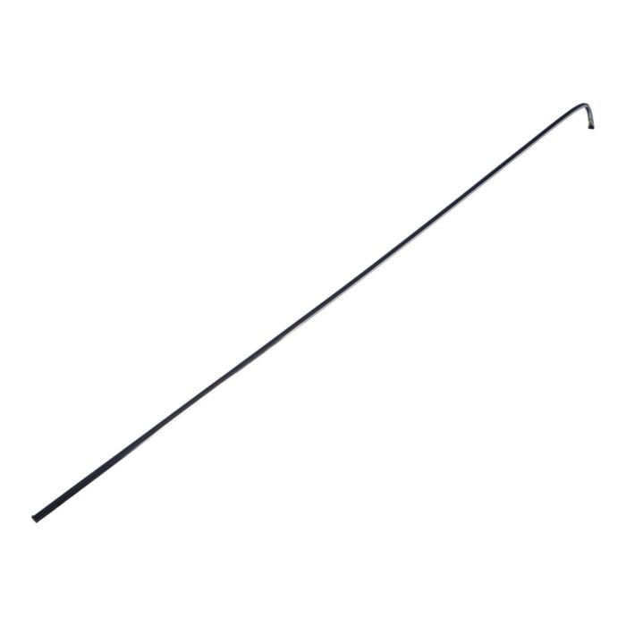Sierlijst links achter scherm 244 264 240+260 4 deurs RVS 12.5mm chrome zwart