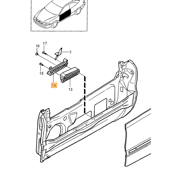 Tappo di Sigillatura Volvo, Tipo Universale Volvo, Parte Volvo nr 1247291 per Volvo