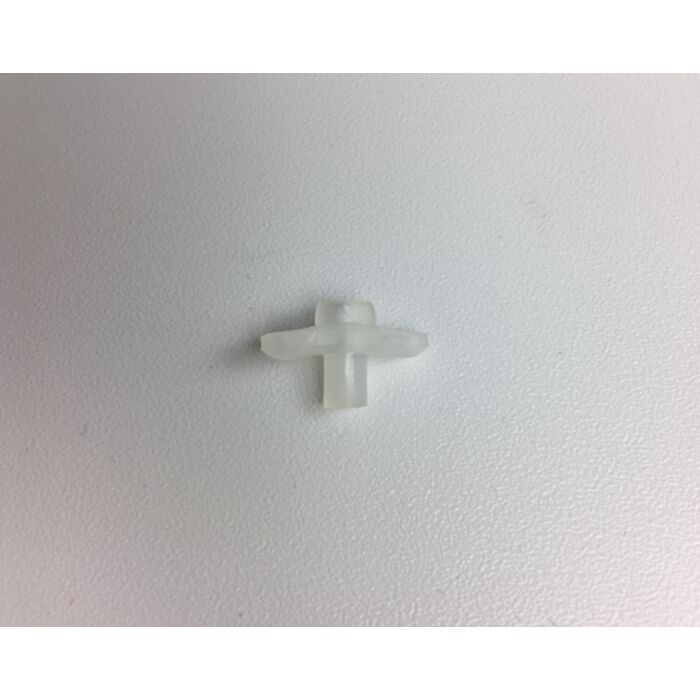 Klem sierlijst Amazon 1967+ 140+164+240+260 smal wit plastic kunststof (679885)