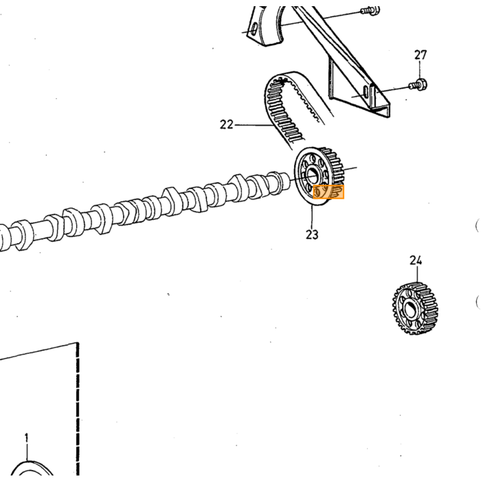 Prodotto Volvo vite Volvo parte nr 1257226