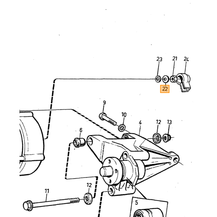 Condensatore Volvo, pezzo Volvo nr 1259579