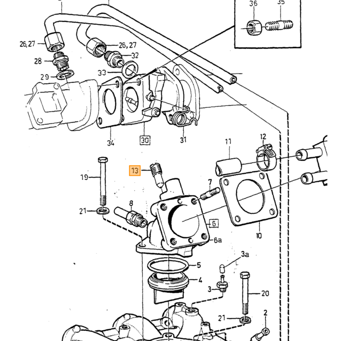 Spina Volvo, pezzo Volvo nr 1266494