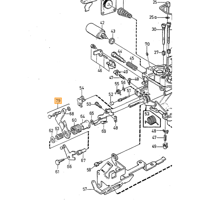 Volvo Carburateur Pierburg rep set B200+B230K 240+740 rep set Volvo onderdeel nr 1270090