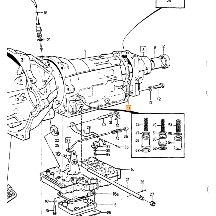 Volvo Batteria 12 volt polo positivo sinistro 60AMP colo Volvo ricambi no 1270