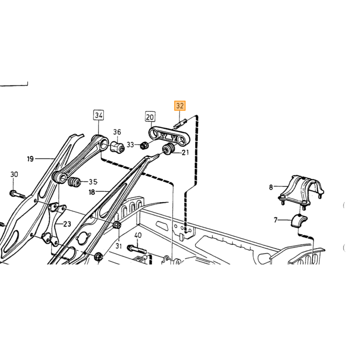Nastro Volvo per equipaggiamento veicolo: per veicoli con asse rigido, numero di parte Volvo 1273592