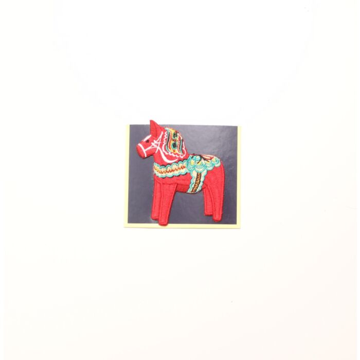 Patch strijkembleem Dalarna paard