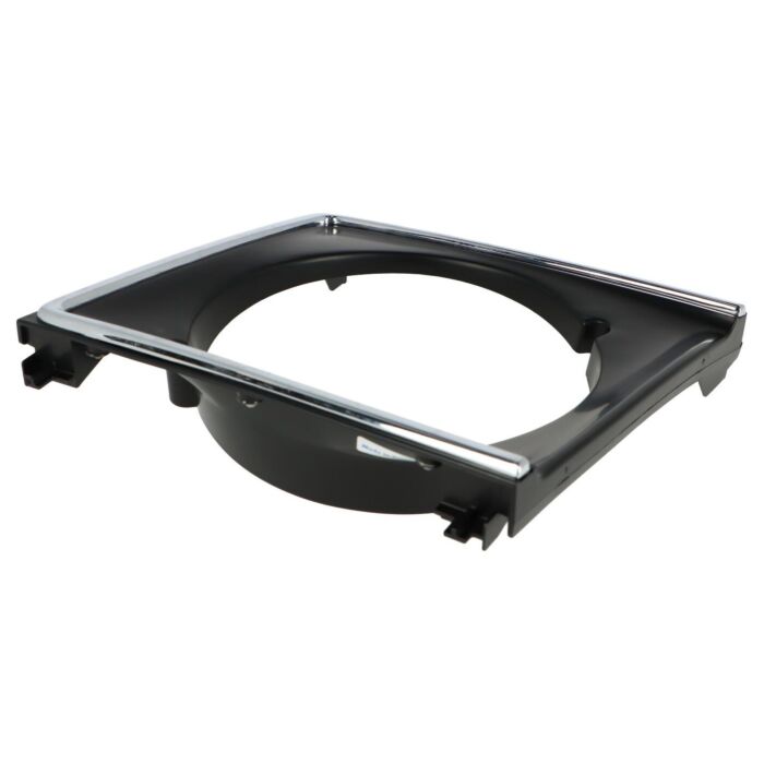 Cornice Volvo per faro destro bordo nero 1978 240 rotondo, pezzo Volvo nr 1304090