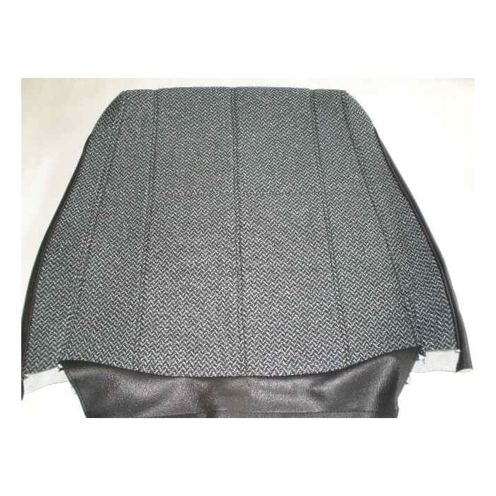 Volvo Rivestimento sedile posteriore 240 nero/grigio spi Volvo ricambi no 1313822