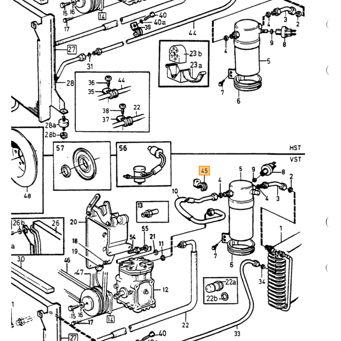 Prodotto Volvo, morsetto Volvo, parte nr 1324743