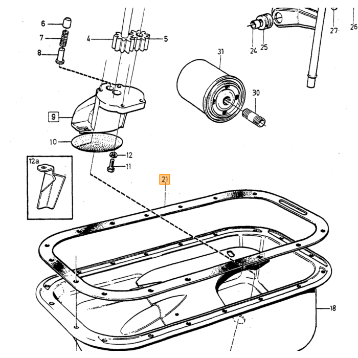 Pistone Volvo, pezzo Volvo nr 1328239