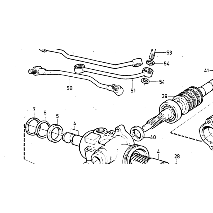 Tubo dell'olio Volvo, pezzo Volvo nr 1330286