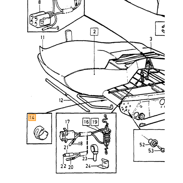 Prodotto Volvo, morsetto Volvo, parte nr 1331320