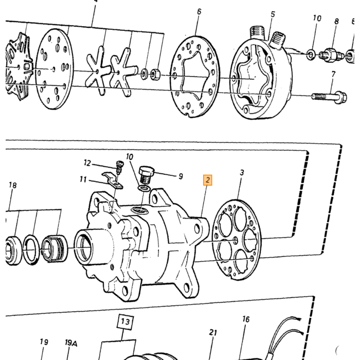 Valvola Solenoide Volvo, pezzo Volvo nr 1332347
