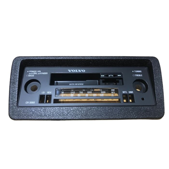 Set frontale per montaggio radio Volvo 240 260 sistema audio Volvo, pezzo Volvo nr 1343128