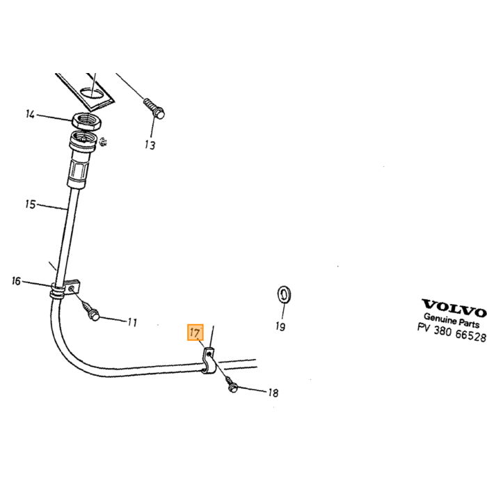 Relè Volvo, pezzo Volvo nr 1347896