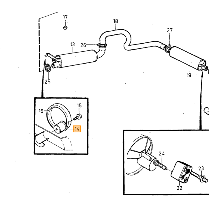 Volvo Guarnizione collettore aspirazione B19+B21+B23+B20 Volvo ricambi no 1378879