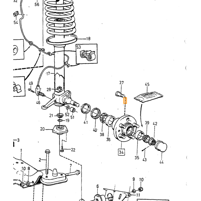 Volvo anello interno Volvo ricambi no 1387690
