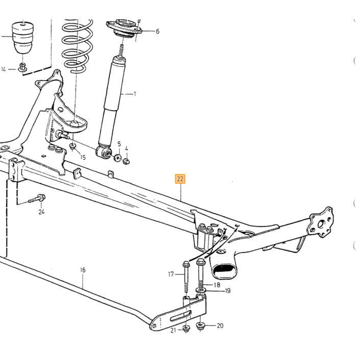 Volvo Barra stabilizzatrice 850+S70+V70 -2000 C70 -2005 Volvo ricambi no 1387860