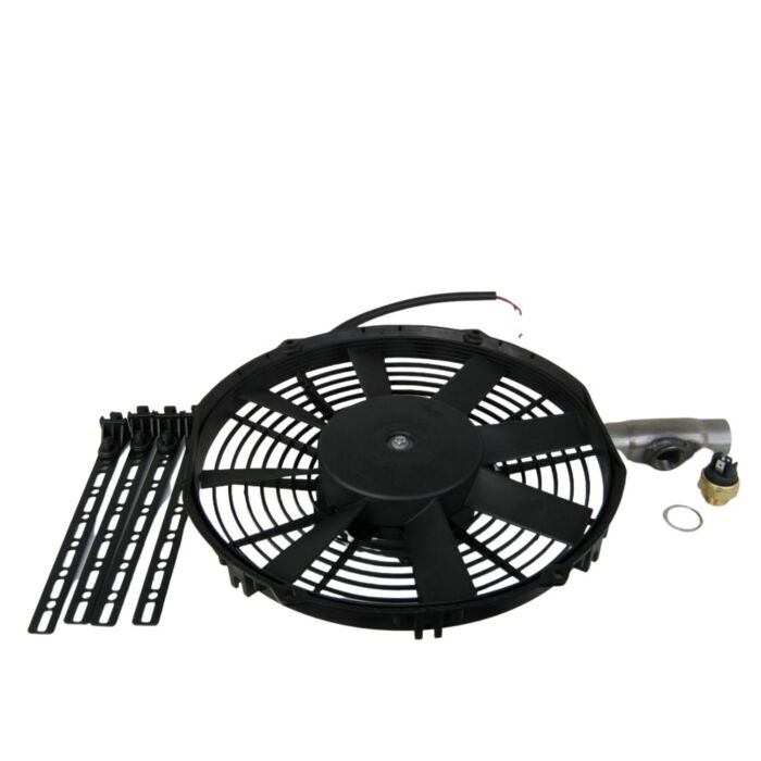Koelfan ventilator / electrische fan / 32cm diameter / compleet met temperatuur sensor en montageset  extra koel fan Aamazon PV544 P1800
