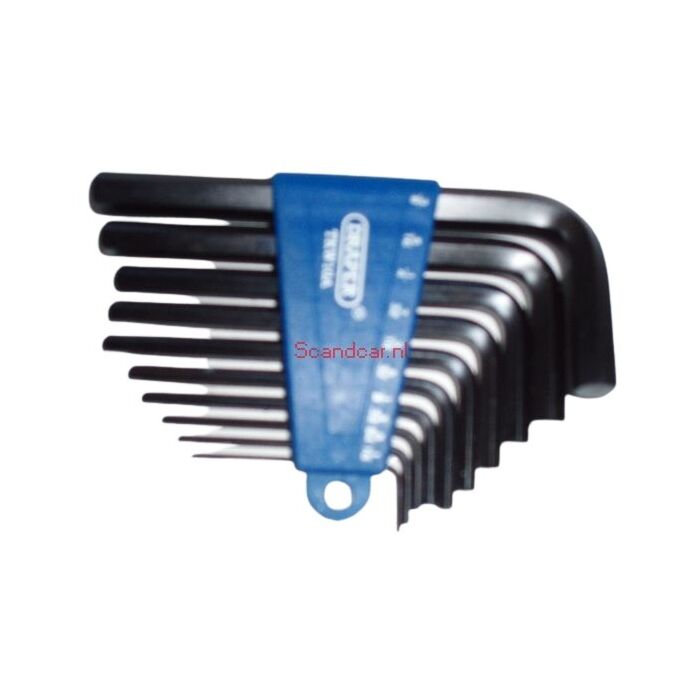 Gereedschap: Inbussleutelset inch  5/64 - 3/32 -7/64 - 1/8 - 9/64 - 5/32 - 3/16 -7/32 -1/4  engels