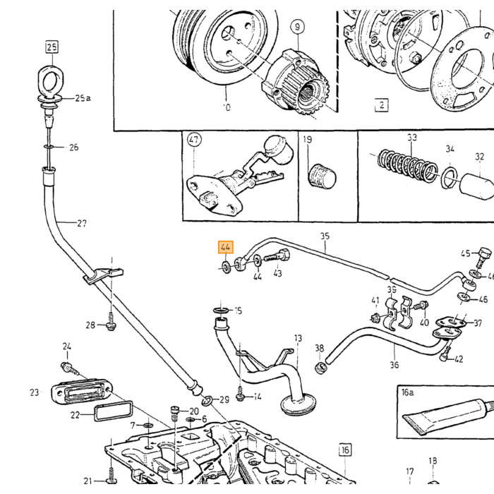 Volvo Anello di rame servosterzo turbo ea 15-20 8 mm/ ad Volvo ricambi no 18671