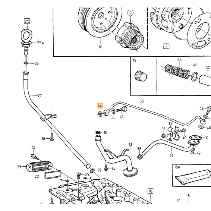 Volvo Anello di rame servosterzo turbo ea 15-20 8 mm/ ad Volvo ricambi no 18671