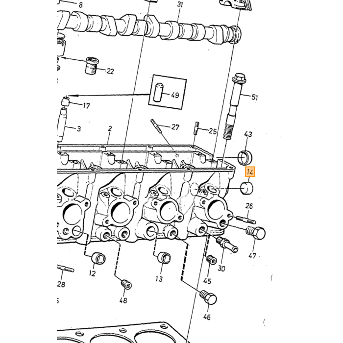 Volvo Guarnizione albero uscita riduttore H4+H5+H6+M4+M4 Volvo ricambi no 19933