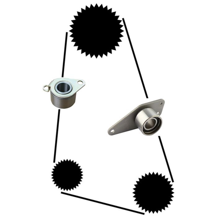 Distributieriem set Volvo 440 480 340-360 460 Renault 19 Super 5 21 Laguna 11 Trafic Clio