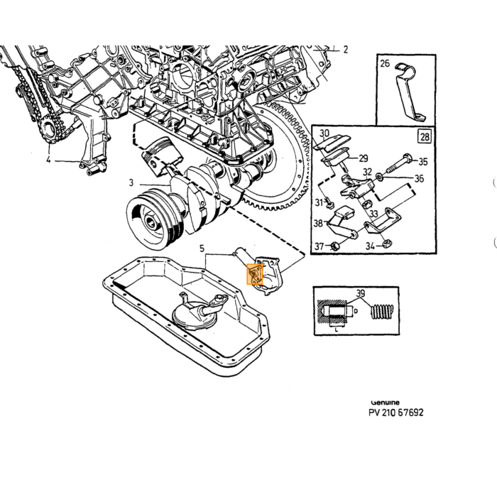 Volvo Set guarnizioni testata B17E+B19E+B21E +F e FT 240 Volvo ricambi no 270677