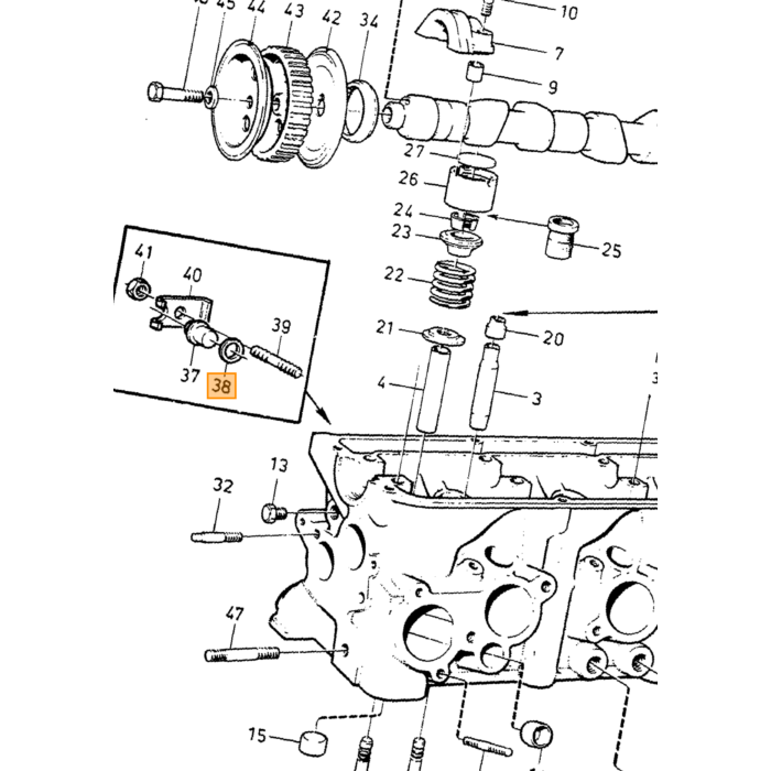 Volvo Pakking set pulse air systeem  240 340 360 :  740 760  940 960  B200  B230. B200. B230A. B230E. B230K 1378487 carterventilatie Volvo onderdeel nr 271776