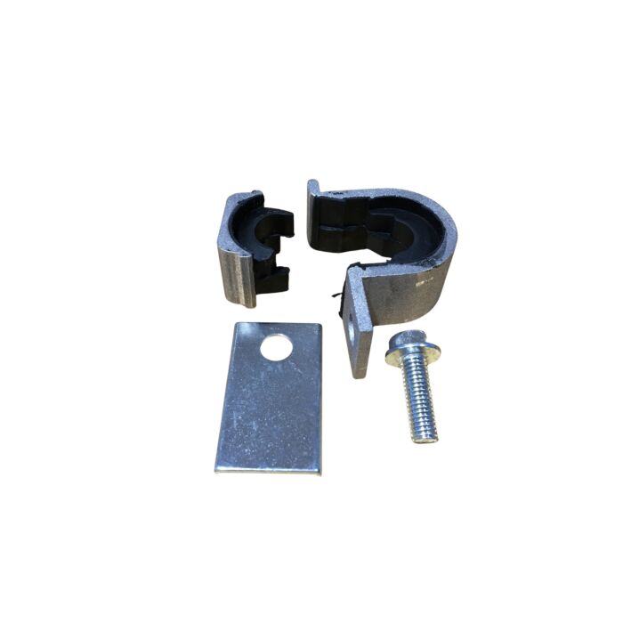 Set di boccole per barra stabilizzatrice Volvo S40 V40 (-2004) - Anteriore [contiene: 1 x boccola superiore con staffa, 1 x boccola inferiore, 1 x staffa inferiore e un bullone. (PS: 2 set necessari per auto)] Numero di parte Volvo 272460.